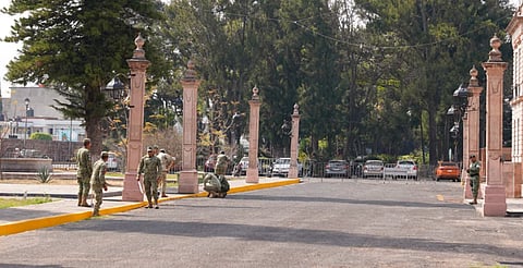 Dan últimos retoques a la 21 Zona Militar para visita de Sheinbaum