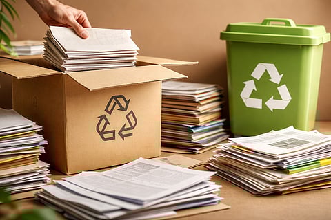 ¿Tienes papel acumulado? Puede ayudar a niños con cáncer