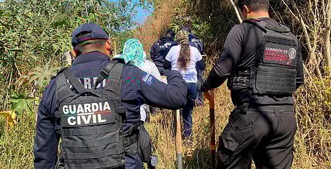 Guardia Civil refuerza búsqueda forense en municipios de Michoacán
