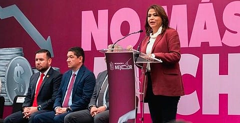 Reforma de "No más deuda" permitirá invertir en empleo y desarrollo productivo: Fabiola Alanís