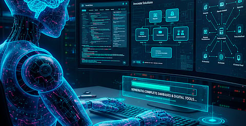 La IA desarrolla páginas web y aplicaciones completas