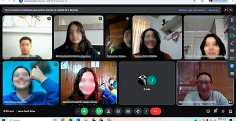 Personal administrativo también realizó reuniones virtuales