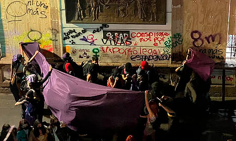 En Morelia suelen aumentar pintas en marcha del 8M; alistan jornada de limpieza