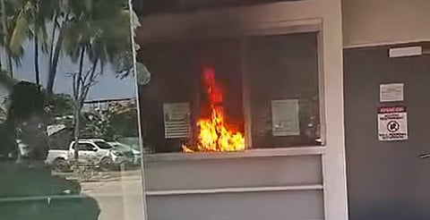 Vinculan a proceso a dos presuntos responsables de prenderle fuego a un Banco del Bienestar de Zacapu