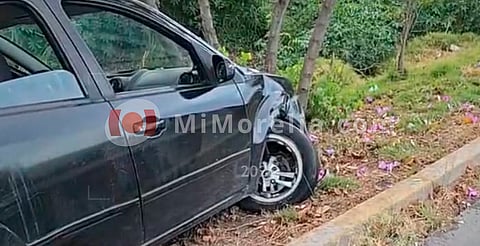 Joven pierde el control cerca del Bicentenario; se presume estaba ebrio y es estudiante del Tecnológico de Morelia