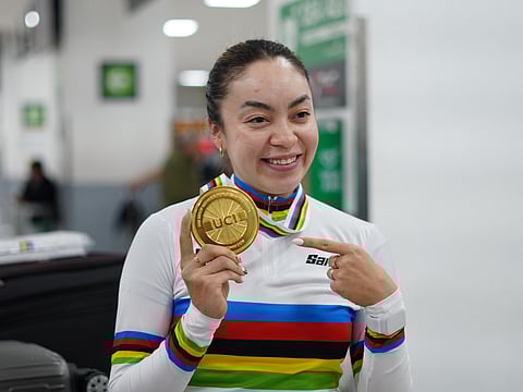 ¡Oro para México! Yareli Acevedo triunfa en la Copa del Mundo de Ciclismo de Pista
