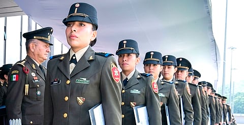 Más de 7 mil mujeres se han incorporado a las Fuerzas Armadas en esta administración