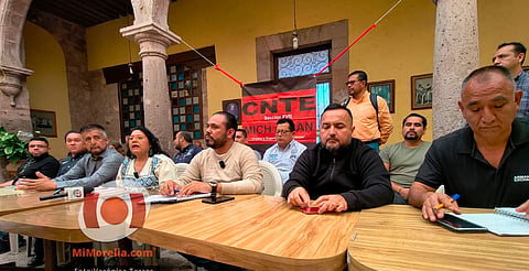 Azules, guindas, rojos y rosas de la CNTE se unen al paro nacional de 72 horas