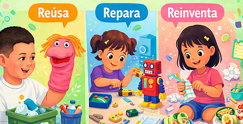 Muchos objetos pueden repararse antes de desecharse