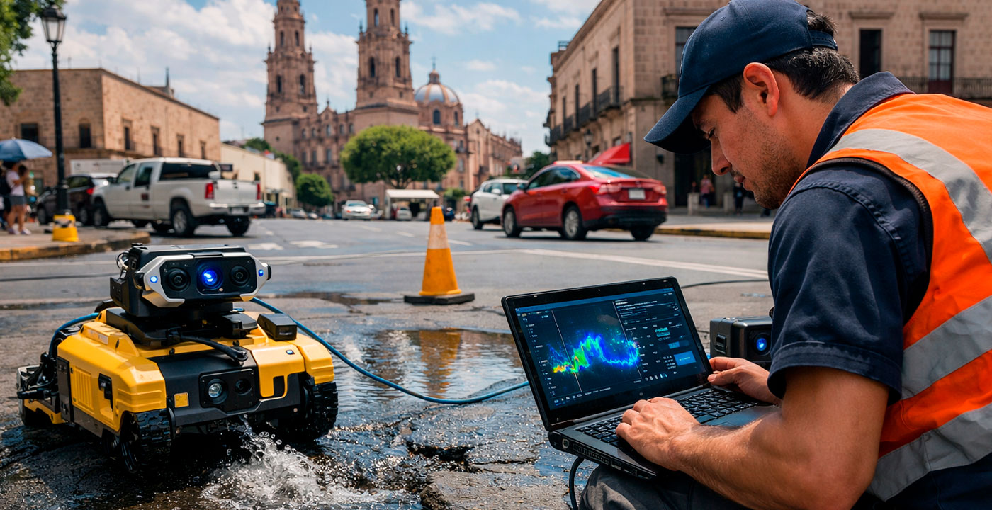 OOAPAS probará con IA para detectar fugas de agua en Morelia