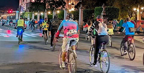¿Listo para rodar? Paseo nocturno ciclista recorrerá Morelia este miércoles
