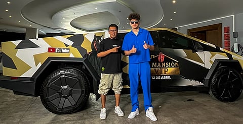 Negocio de Morelia transforma Cybertruck para "La Mansión VIP"