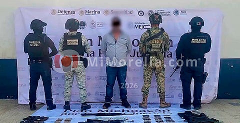 Cae en Tepalcatepec hermano de “El Abuelo”, presunto líder delincuencial