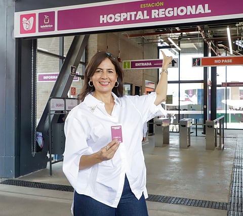 Teleférico fortalece a todo el sistema educativo: Gabriela Molina