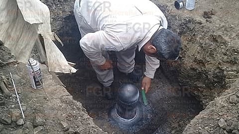 Detectan toma clandestina en ducto de Pemex en Cuitzeo