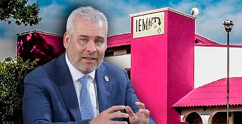 Batalla legal de Bedolla contra el IEM llega al TEEM