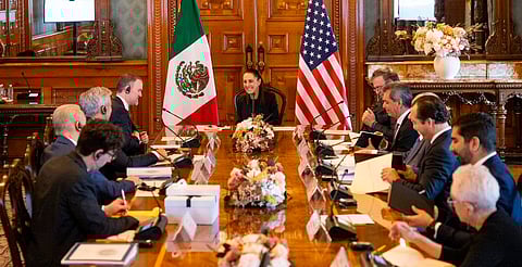 Avanza revisión del T-MEC: Sheinbaum dialoga con enviado de Estados Unidos