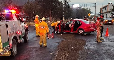 Fuerte choque en la Morelia–Pátzcuaro deja 4 lesionados