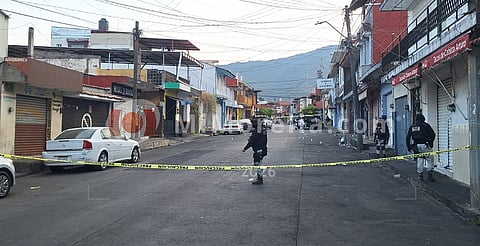Balean a dos hombres en Uruapan