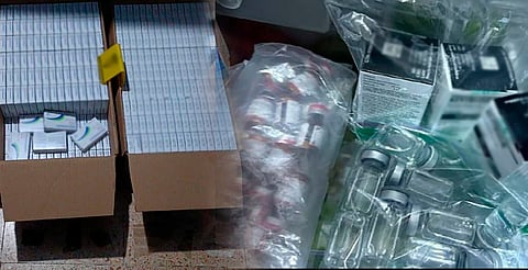 Aseguran vacunas falsas de VPH, neumococo, sarampión y dosis de clonazepam