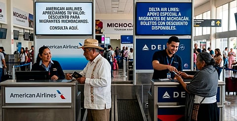 Buscarán ampliar descuentos a migrantes con aerolíneas