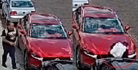 Alertan por robo de autopartes en La Huerta; exhiben en video a presunto responsable