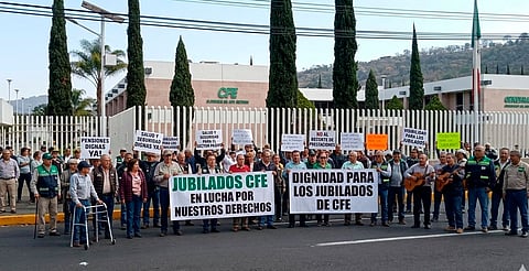 Exigen condiciones dignas para pensionados