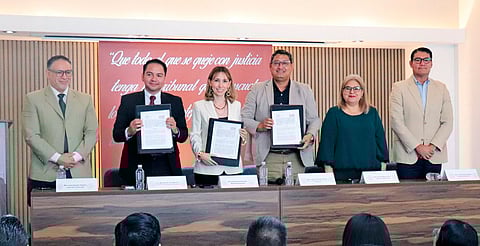 TAAM e IEM suman esfuerzos para garantizar defensa adecuada en procedimientos anticorrupción