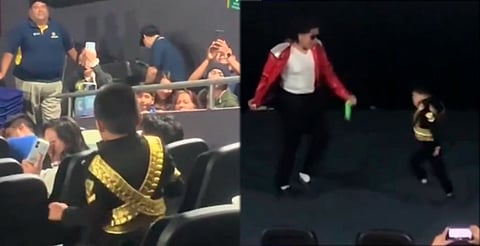 Un niño revoluciona la función de "Michael" con su baile