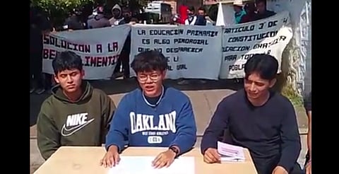 "Tiris" dan la cara tras no salir a jefe de tenencia y atajan: "No nos presentaremos a montajes"