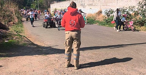 Protección Civil de Álvaro Obregón brinda apoyo en el Mini Maratón Ciclista de Escuela Primaria 🚴