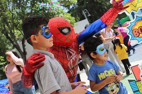 Con valores y alegría, niñas y niños celebraron 'Héroes por la Paz' en la Ludoteca del DIF Morelia