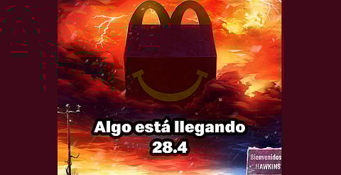 McDonald’s lanzaría Cajita Feliz temática de Stranger Things antes de que acabe abril