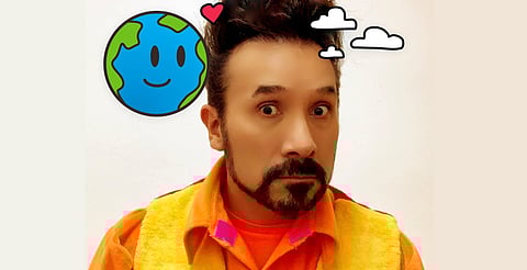 ¿Te lo encontraste? "Junior P. Luche" estuvo en Michoacán