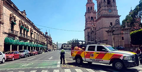 ¡Ojo! Habrá cierres viales en el Centro de Morelia este martes 🚧