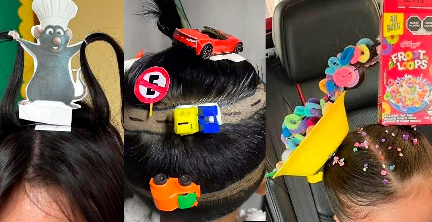 Peinado loco: la divertida tendencia escolar que crece en el Día del Niño