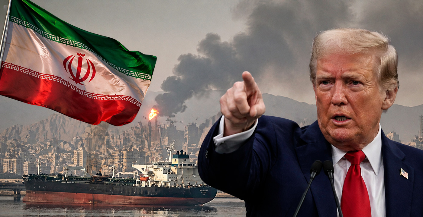 Trump afirma que Irán está en ‘estado de colapso’ y pide abrir Estrecho de Ormuz