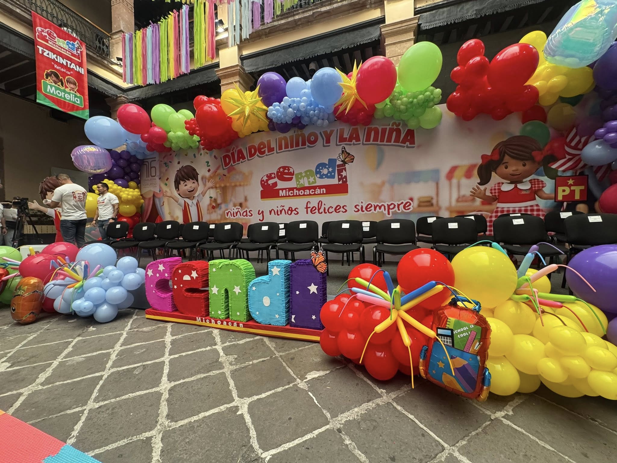 Congreso de Michoacán realiza evento por Semana del Día de las Infancias