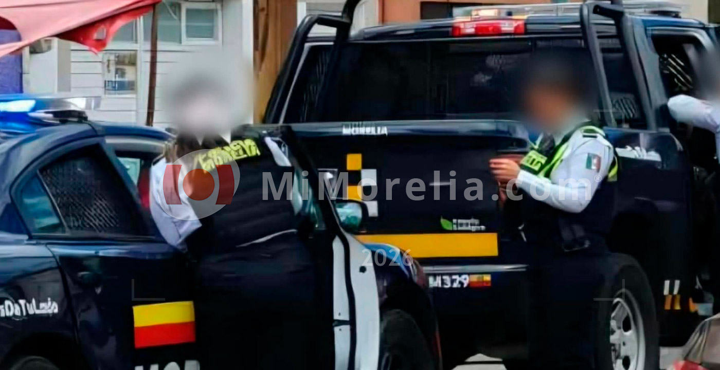 Delincuentes asaltan a cuentahabiente tras salir de sucursal bancaria, en Morelia