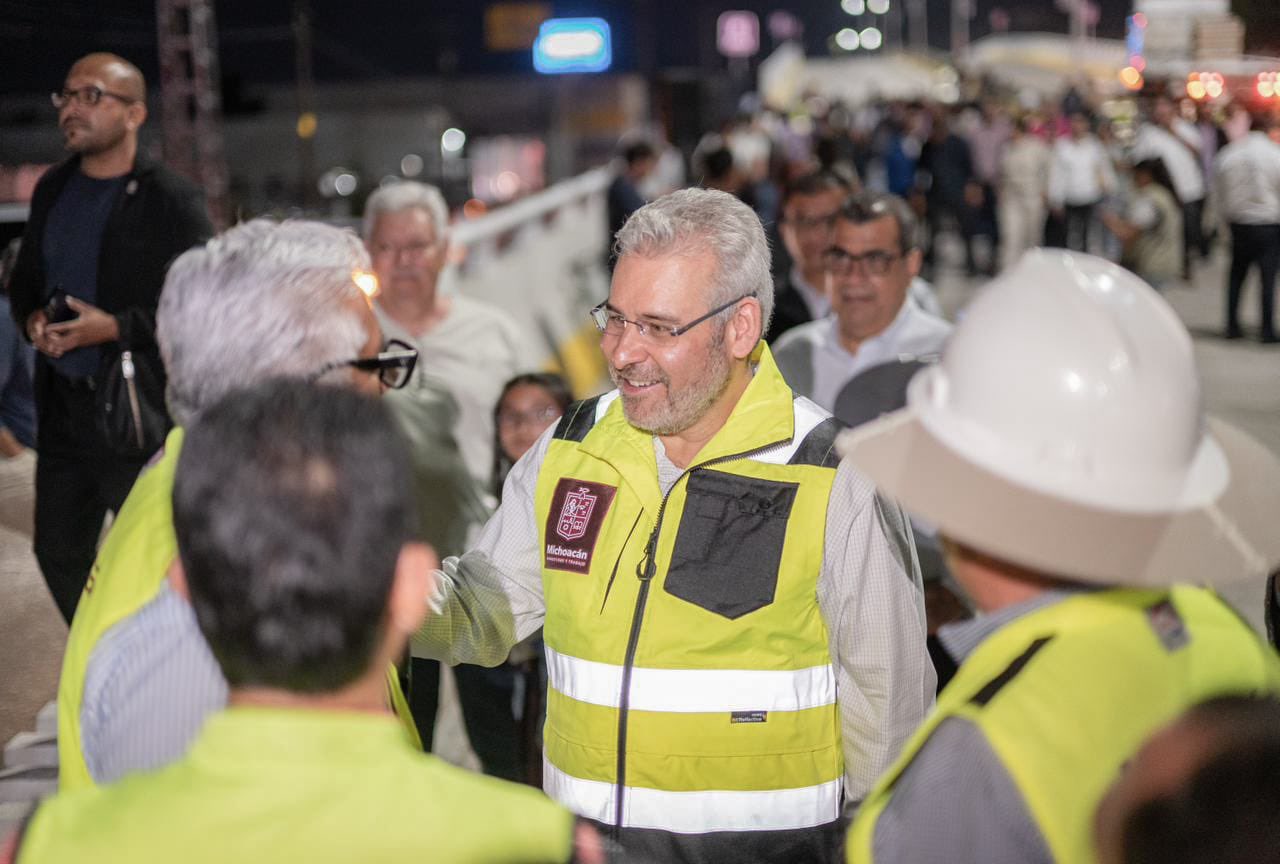 Mayo y junio, arranque e inauguración de obras que impulsarán más la movilidad de Morelia: Bedolla