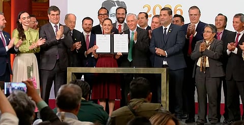 Sheinbaum firma acuerdo histórico para impulsar acero mexicano