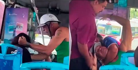 El hecho ocurrió en un autobús de transporte público en la zona de “El Crucero”