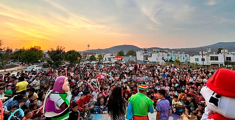 Miles de niñas y niños celebran su día junto a Juan Carlos Barragán en Morelia