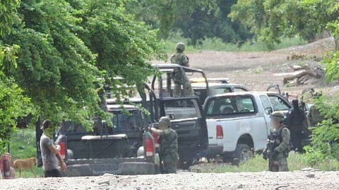 El cuerpo presentaba lesiones de arma de fuego