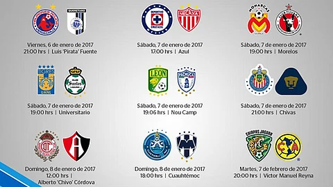 El partido de Jaguares vs. América se pospondrá para el 7 de febrero
