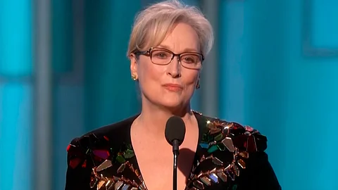Meryl Streep, defendió a Hollywood y a los periodistas