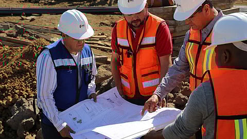 El titular de la SSP, Juan Bernardo Corona Martínez, supervisó la obra