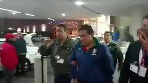 Fue detenido el 19 de diciembre en el Aeropuerto Internacional de la Ciudad de México