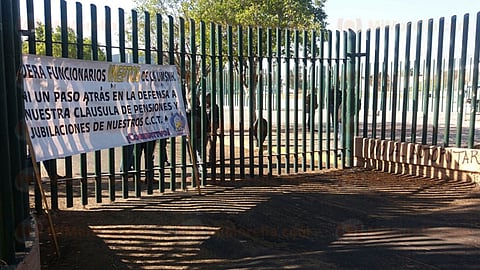 Se desconoce el tiempo que permanecerán los manifestantes en la zona