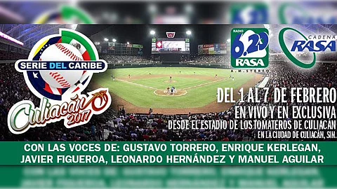 Cadena Rasa y Rasa Deportes transmitirán por primera vez la Serie del Caribe